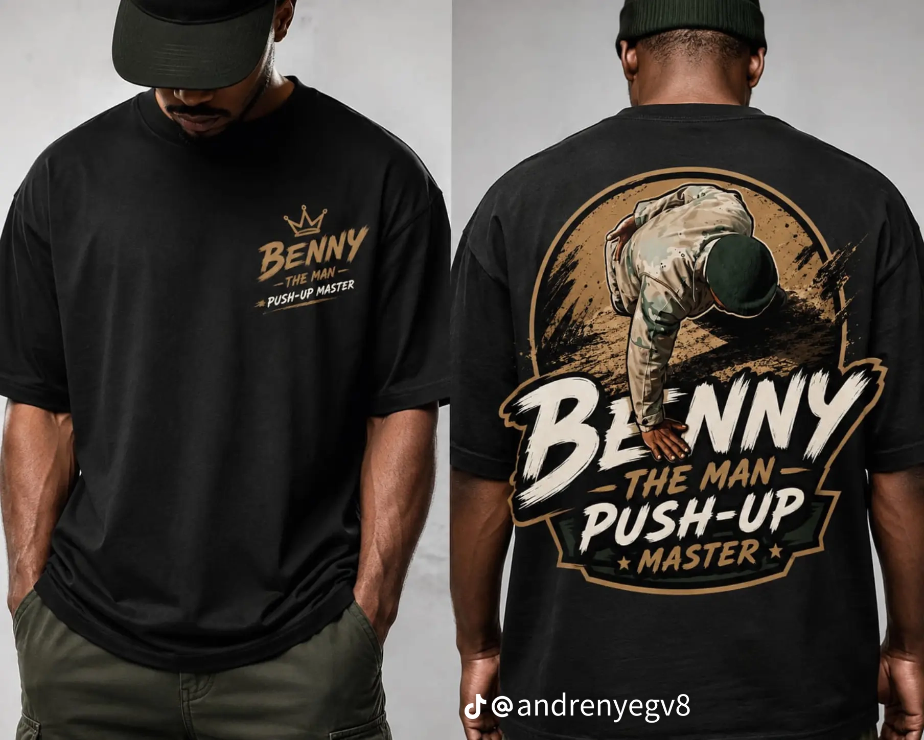 Benny T-Shirt Sample View